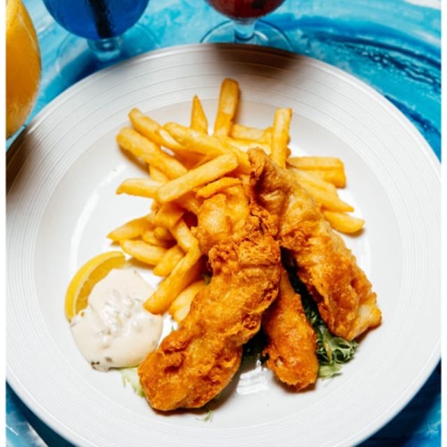 Fish and Chips.