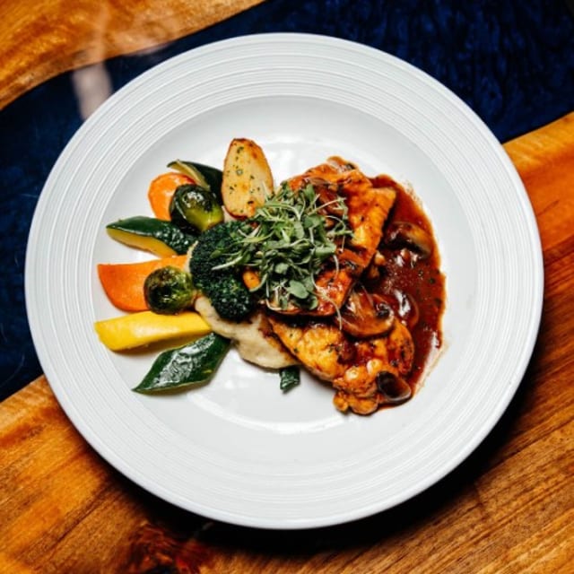 Chicken Marsala.